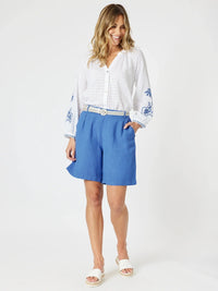 GORDON SMITH_THE LINO SHORT SARDINIA BLUE _ THE LINO SHORT SARDINIA BLUE _ Ebony Boutique NZ