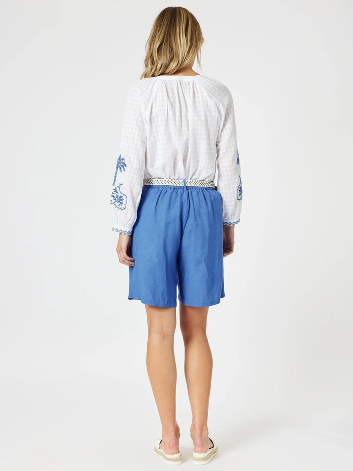 GORDON SMITH_THE LINO SHORT SARDINIA BLUE _ THE LINO SHORT SARDINIA BLUE _ Ebony Boutique NZ