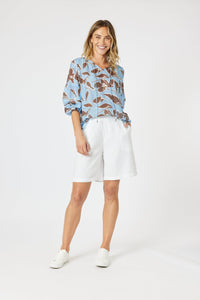 GORDON SMITH_THE LINO SHORT WHITE _ THE LINO SHORT WHITE _ Ebony Boutique NZ