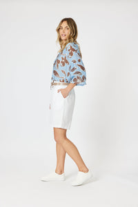 GORDON SMITH_THE LINO SHORT WHITE _ THE LINO SHORT WHITE _ Ebony Boutique NZ