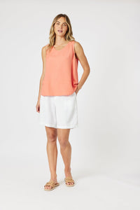 GORDON SMITH_THE LINO SHORT WHITE _ THE LINO SHORT WHITE _ Ebony Boutique NZ