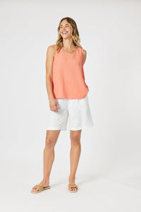 GORDON SMITH_THE LINO SHORT WHITE _ THE LINO SHORT WHITE _ Ebony Boutique NZ