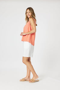 GORDON SMITH_THE LINO SHORT WHITE _ THE LINO SHORT WHITE _ Ebony Boutique NZ