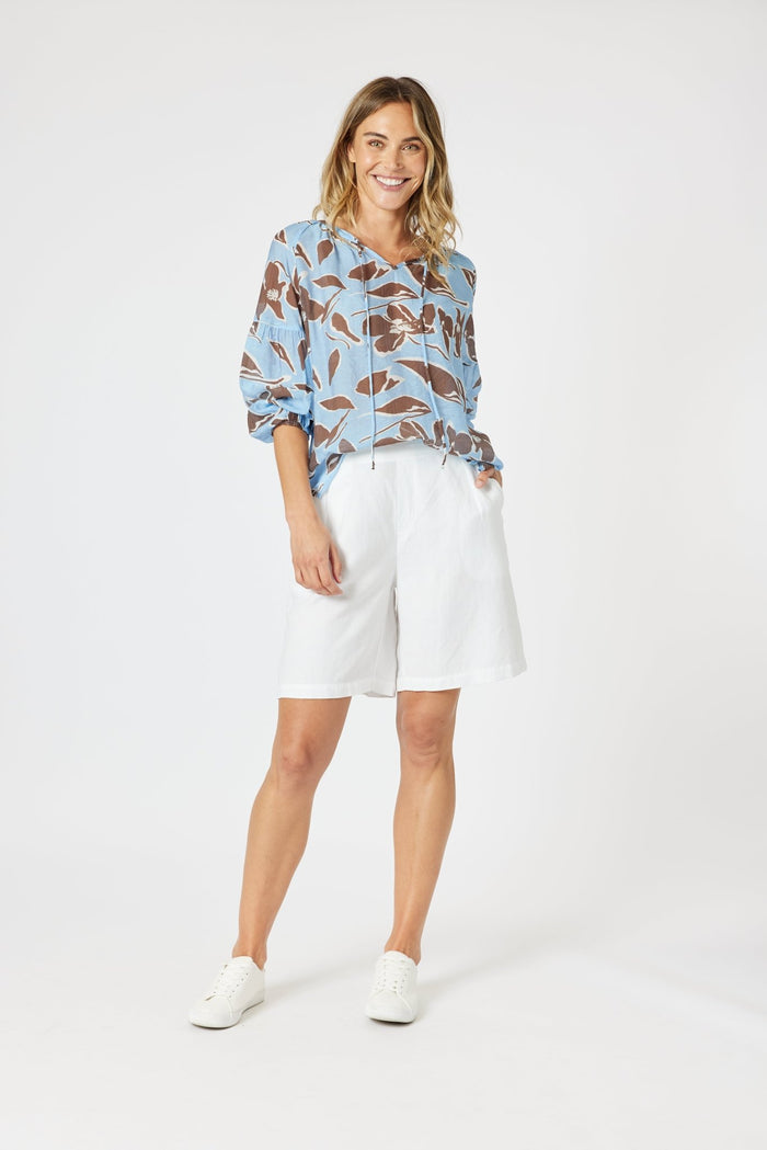 GORDON SMITH_THE LINO SHORT WHITE _ THE LINO SHORT WHITE _ Ebony Boutique NZ