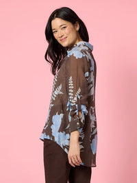VERMONT PRINT SHIRT_by_GORDON SMITH_women's_in_New Zealand_ VERMONT PRINT SHIRT _