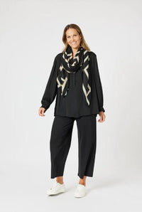 HAMMOCK AND VINE_ABSTRACT SCARF _ ABSTRACT SCARF _ Ebony Boutique NZ