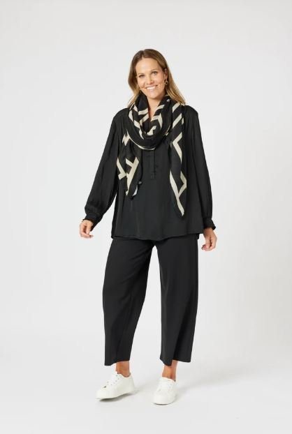 HAMMOCK AND VINE_ABSTRACT SCARF _ ABSTRACT SCARF _ Ebony Boutique NZ