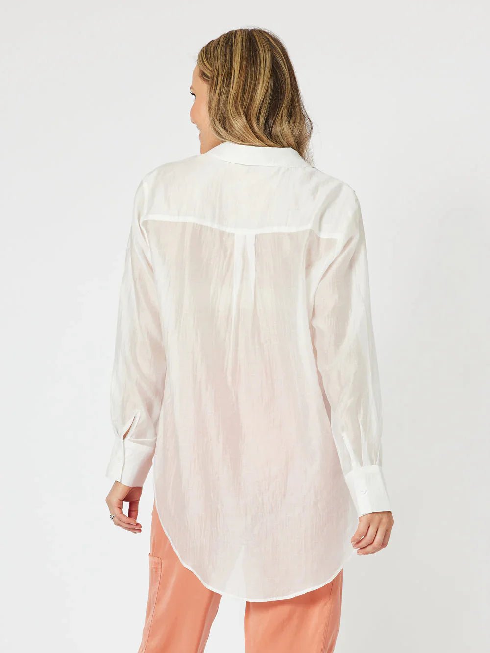 HAMMOCK AND VINE_PEARL VOILLE SHIRT _ PEARL VOILLE SHIRT _ Ebony Boutique NZ