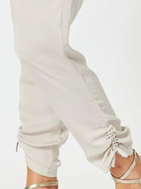 HAMMOCK AND VINE_TRAVELLER LUXE SIDE TIE PANT CHAMPAGNE _ TRAVELLER LUXE SIDE TIE PANT CHAMPAGNE _ Ebony Boutique NZ