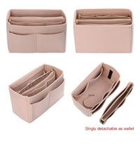TOTE BAG ORGANISER FELT BLACK