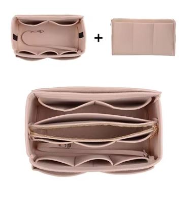 TOTE BAG ORGANISER FELT BLACK