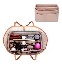 TOTE BAG ORGANISER FELT BLACK