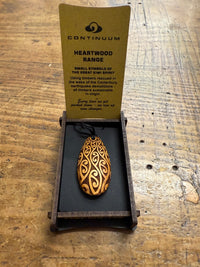 HEARTWOOD_KOPATA DEW DROP PENDANT WOOD _ KOPATA DEW DROP PENDANT WOOD _ Ebony Boutique NZ