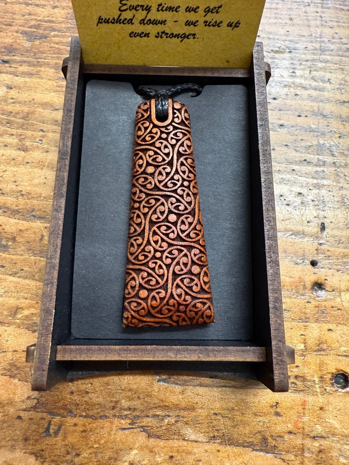 HEARTWOOD_TOKI PENDANT WOOD _ TOKI PENDANT WOOD _ Ebony Boutique NZ