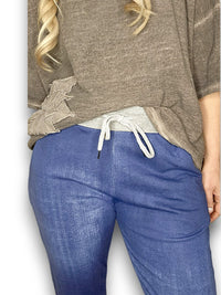 HELGA MAY_CORNELIA JOGGERS DARK DENIM _ CORNELIA JOGGERS DARK DENIM _ Ebony Boutique NZ