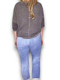 HELGA MAY_CORNELIA JOGGERS LIGHT DENIM _ CORNELIA JOGGERS LIGHT DENIM _ Ebony Boutique NZ