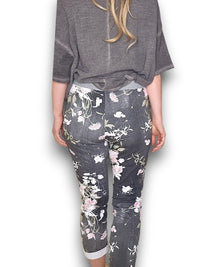 HELGA MAY_CORNELIA JOGGERS POTPOURRI DENIM BLACK _ CORNELIA JOGGERS POTPOURRI DENIM BLACK _ Ebony Boutique NZ