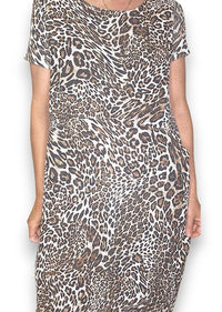 HELGA MAY_JUNGLE DRESS LEOPARD BEIGE _ JUNGLE DRESS LEOPARD BEIGE _ Ebony Boutique NZ
