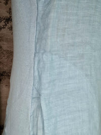 HELGA MAY_KENNEDY DRESS LINEN BLUE _ KENNEDY DRESS LINEN BLUE _ Ebony Boutique NZ