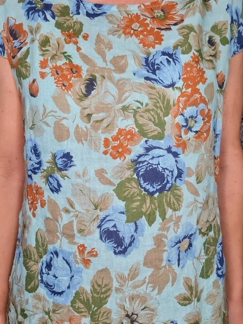 KENNEDY DRESS LINEN PICNIC ROSE MINT_by_HELGA MAY_women's_in_New Zealand_ HELGA MAY_KENNEDY DRESS LINEN PICNIC ROSE MINT _ KENNEDY DRESS LINEN PICNIC ROSE MINT _ Ebony Boutique NZ _