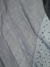 LACE HEM JACKET LINEN PETROL_by_HELGA MAY_women's_in_New Zealand_ HELGA MAY_LACE HEM JACKET LINEN PETROL _ LACE HEM JACKET LINEN PETROL _ Ebony Boutique NZ _