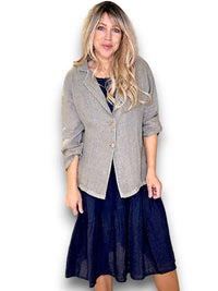 LINEN BLAZER JACKET MOCHA_by_HELGA MAY_women's_in_New Zealand_ HELGA MAY_LINEN BLAZER JACKET MOCHA _ LINEN BLAZER JACKET MOCHA _ Ebony Boutique NZ _