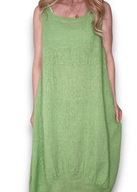 HELGA MAY_MAXI TANK DRESS LIGHT GREEN _ MAXI TANK DRESS LIGHT GREEN _ Ebony Boutique NZ