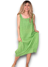 HELGA MAY_MAXI TANK DRESS LIGHT GREEN _ MAXI TANK DRESS LIGHT GREEN _ Ebony Boutique NZ