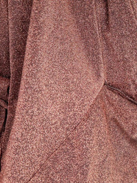 HELGA MAY_OVERLAY TOP LINEN TWINKLE DARK BRONZE _ OVERLAY TOP LINEN TWINKLE DARK BRONZE _ Ebony Boutique NZ