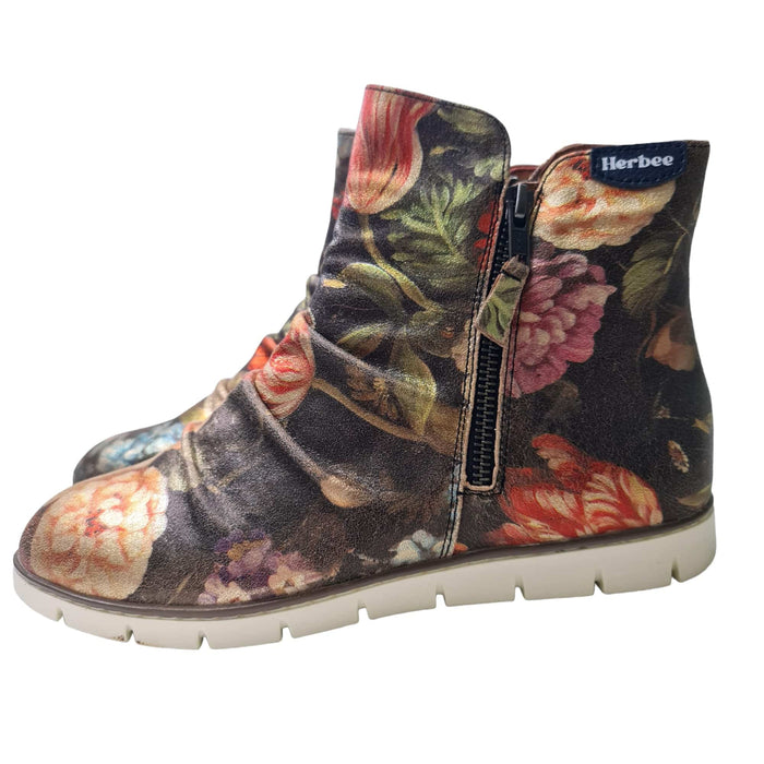 HELGA MAY_POTTER BOOTS ORIENT BLUE SHIMMER _ POTTER BOOTS ORIENT BLUE SHIMMER _ Ebony Boutique NZ