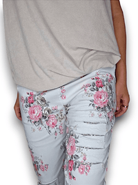 RIPPED PANTS LINEN HIGH TEA LIGHT MINT_by_HELGA MAY_women's_in_New Zealand_ HELGA MAY_RIPPED PANTS LINEN HIGH TEA LIGHT MINT _ RIPPED PANTS LINEN HIGH TEA LIGHT MINT _ Ebony Boutique NZ _