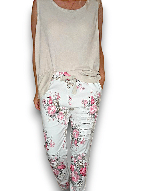 RIPPED PANTS LINEN HIGH TEA LIGHT MINT_by_HELGA MAY_women's_in_New Zealand_ HELGA MAY_RIPPED PANTS LINEN HIGH TEA LIGHT MINT _ RIPPED PANTS LINEN HIGH TEA LIGHT MINT _ Ebony Boutique NZ _