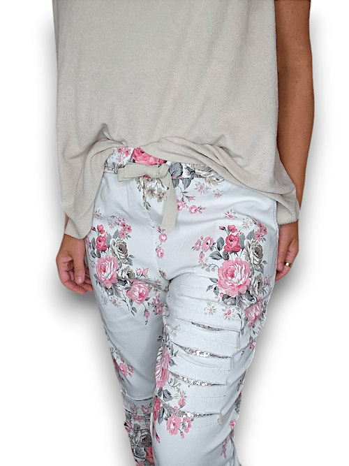 RIPPED PANTS LINEN HIGH TEA LIGHT MINT_by_HELGA MAY_women's_in_New Zealand_ HELGA MAY_RIPPED PANTS LINEN HIGH TEA LIGHT MINT _ RIPPED PANTS LINEN HIGH TEA LIGHT MINT _ Ebony Boutique NZ _