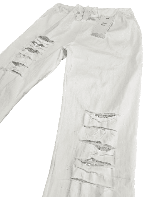 RIPPED PANTS LINEN WHITE_by_HELGA MAY_women's_in_New Zealand_ HELGA MAY_RIPPED PANTS LINEN WHITE _ RIPPED PANTS LINEN WHITE _ Ebony Boutique NZ _