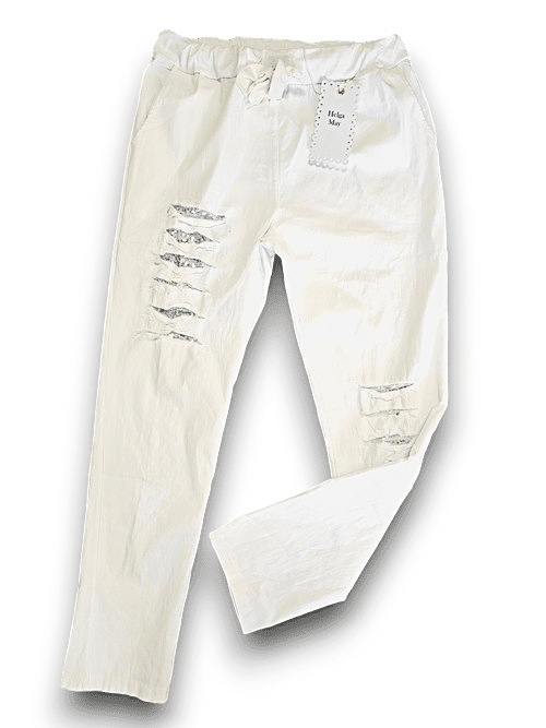 RIPPED PANTS LINEN WHITE_by_HELGA MAY_women's_in_New Zealand_ HELGA MAY_RIPPED PANTS LINEN WHITE _ RIPPED PANTS LINEN WHITE _ Ebony Boutique NZ _