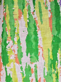 HELGA MAY_TIFFANY DRESS LINEN RAINBOW LIME _ TIFFANY DRESS LINEN RAINBOW LIME _ Ebony Boutique NZ