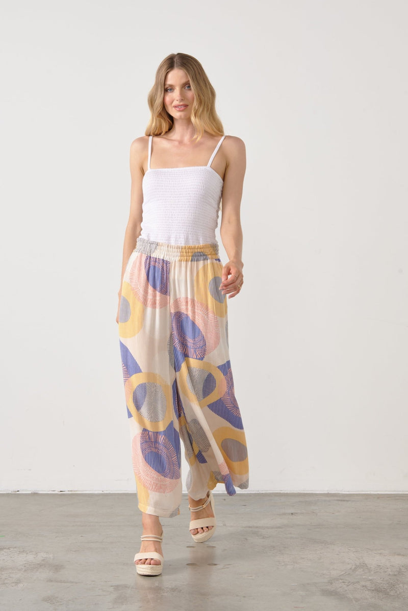 HOLMES AND FALLON_MULTI GEO WIDE LEG PANT _ MULTI GEO WIDE LEG PANT _ Ebony Boutique NZ