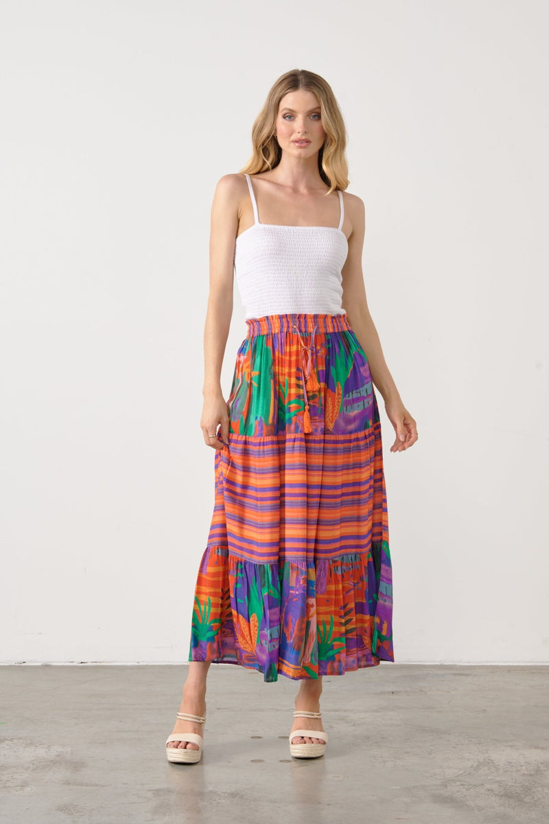 HOLMES AND FALLON_SUMMER CARNIVAL SKIRT _ SUMMER CARNIVAL SKIRT _ Ebony Boutique NZ