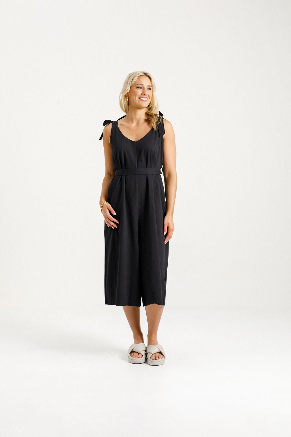 HOME LEE_ANDI JUMPSUIT BLACK _ ANDI JUMPSUIT BLACK _ Ebony Boutique NZ