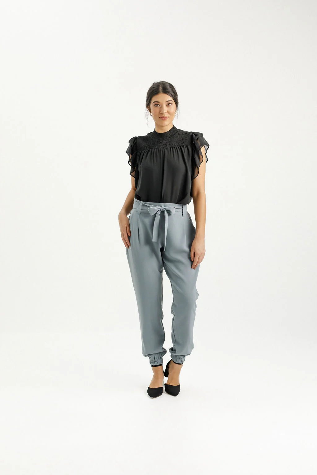 HOME - LEE_BILLIE PANTS STORM _ BILLIE PANTS STORM _ Ebony Boutique NZ