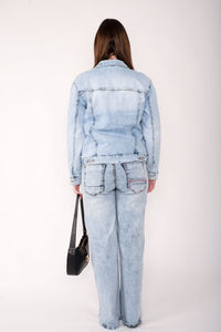 HOME - LEE_CLASSIC DENIM JACKET SNOW WASH _ CLASSIC DENIM JACKET SNOW WASH _ Ebony Boutique NZ