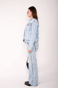 HOME - LEE_CLASSIC DENIM JACKET SNOW WASH _ CLASSIC DENIM JACKET SNOW WASH _ Ebony Boutique NZ