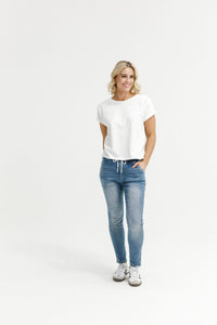HOME - LEE_DAILY JEANS BLUE WASH _ DAILY JEANS BLUE WASH _ Ebony Boutique NZ