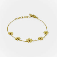 HOME LEE_DAISY BRACELET GOLD _ DAISY BRACELET GOLD _ Ebony Boutique NZ