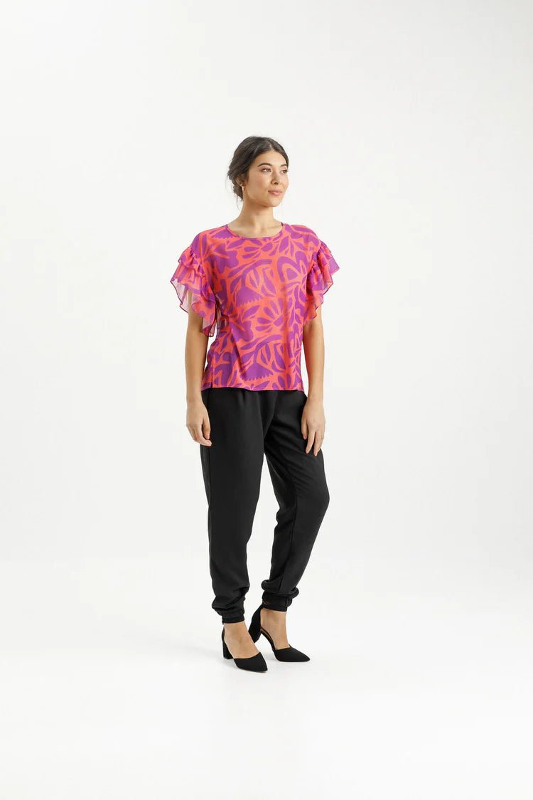 HOME - LEE_EVELYN BLOUSE _ EVELYN BLOUSE _ Ebony Boutique NZ