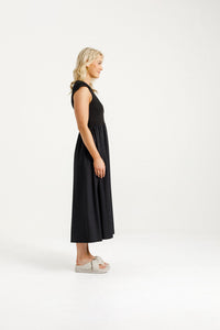 HOME LEE_GIANNA DRESS BLACK _ GIANNA DRESS BLACK _ Ebony Boutique NZ