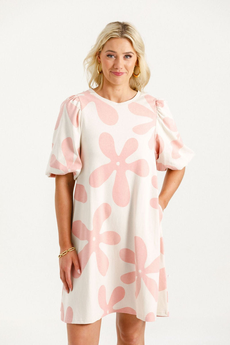 HOME LEE_IVY DRESS BLOSSOM DAISIES _ IVY DRESS BLOSSOM DAISIES _ Ebony Boutique NZ
