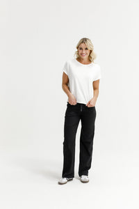 HOME LEE_JENNIFER JEANS JET BLACK _ JENNIFER JEANS JET BLACK _ Ebony Boutique NZ