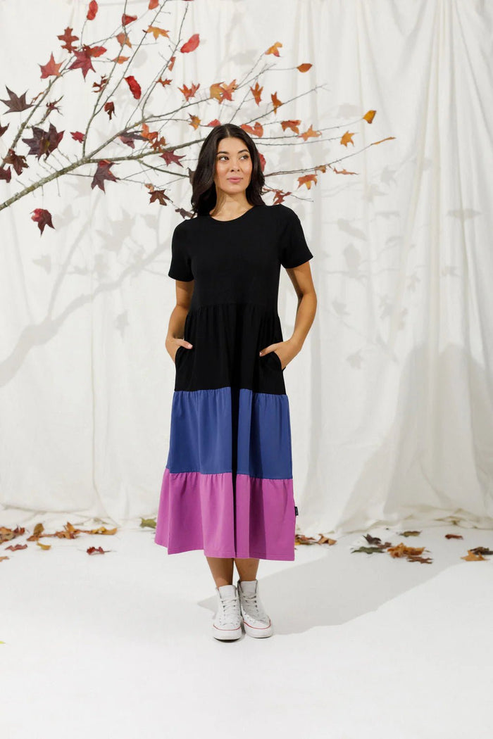 HOME - LEE_KENDALL DRESS HYACINTH ORCHID _ KENDALL DRESS HYACINTH ORCHID _ Ebony Boutique NZ