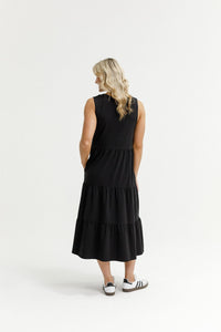 HOME - LEE_KENDALL SINGLET DRESS _ KENDALL SINGLET DRESS _ Ebony Boutique NZ